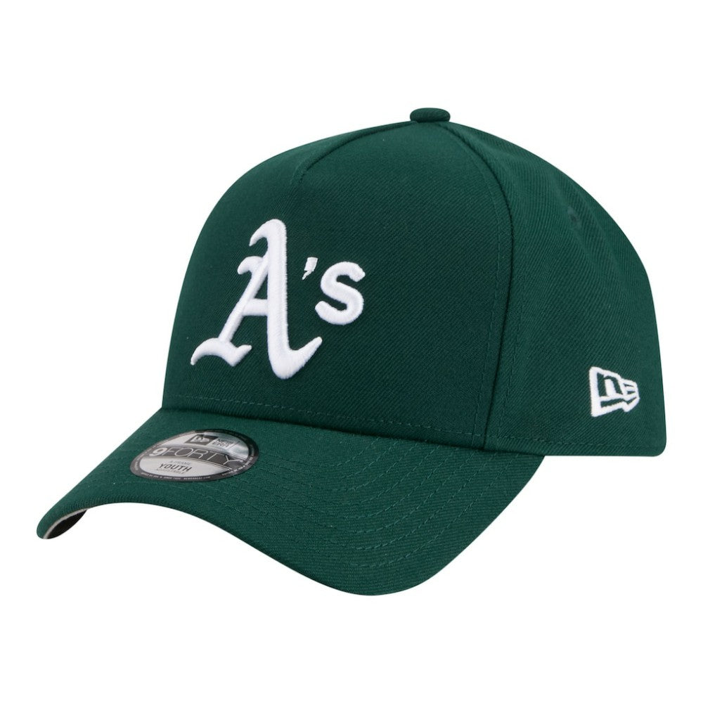 Athletics New Era Youth 9FORTY A-Frame Adjustable Hat - MLB Hats