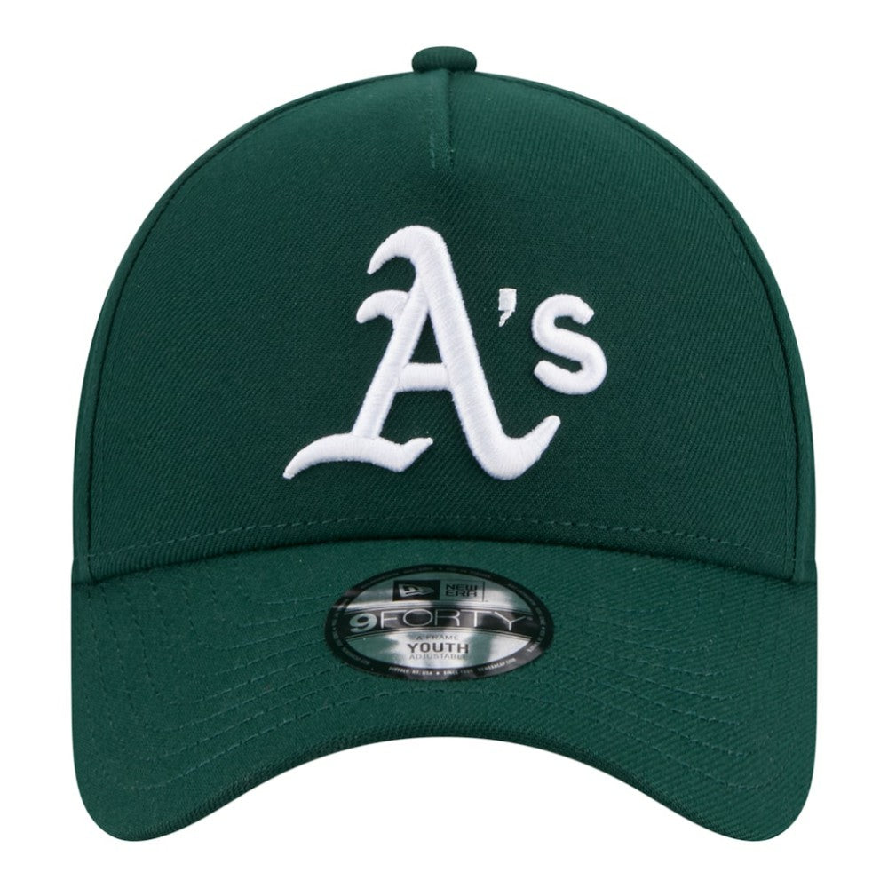 Athletics New Era Youth 9FORTY A-Frame Adjustable Hat - MLB Hats