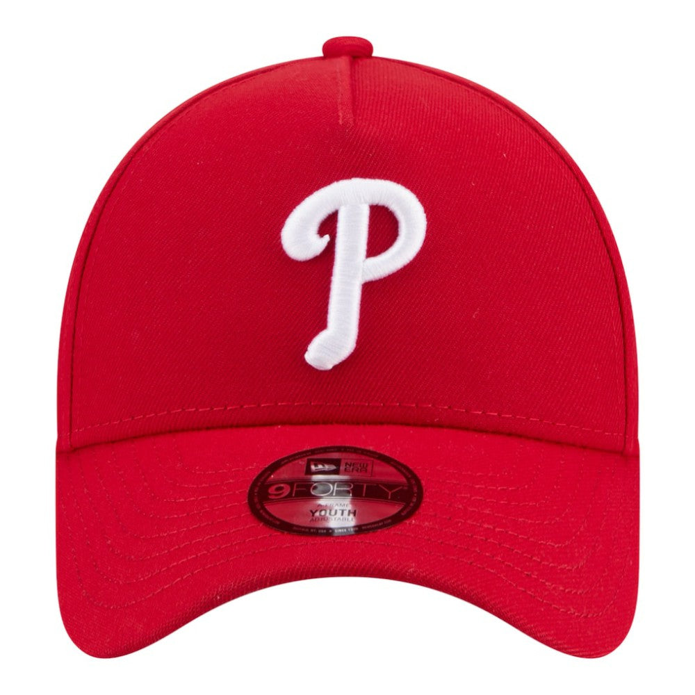 Philadelphia Phillies New Era Youth 9FORTY A-Frame Adjustable Hat - MLB Hats