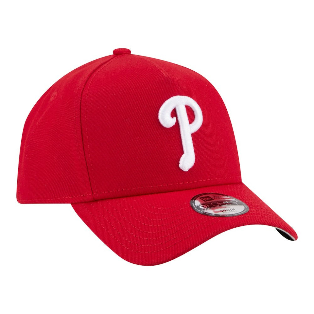 Philadelphia Phillies New Era Youth 9FORTY A-Frame Adjustable Hat - MLB Hats