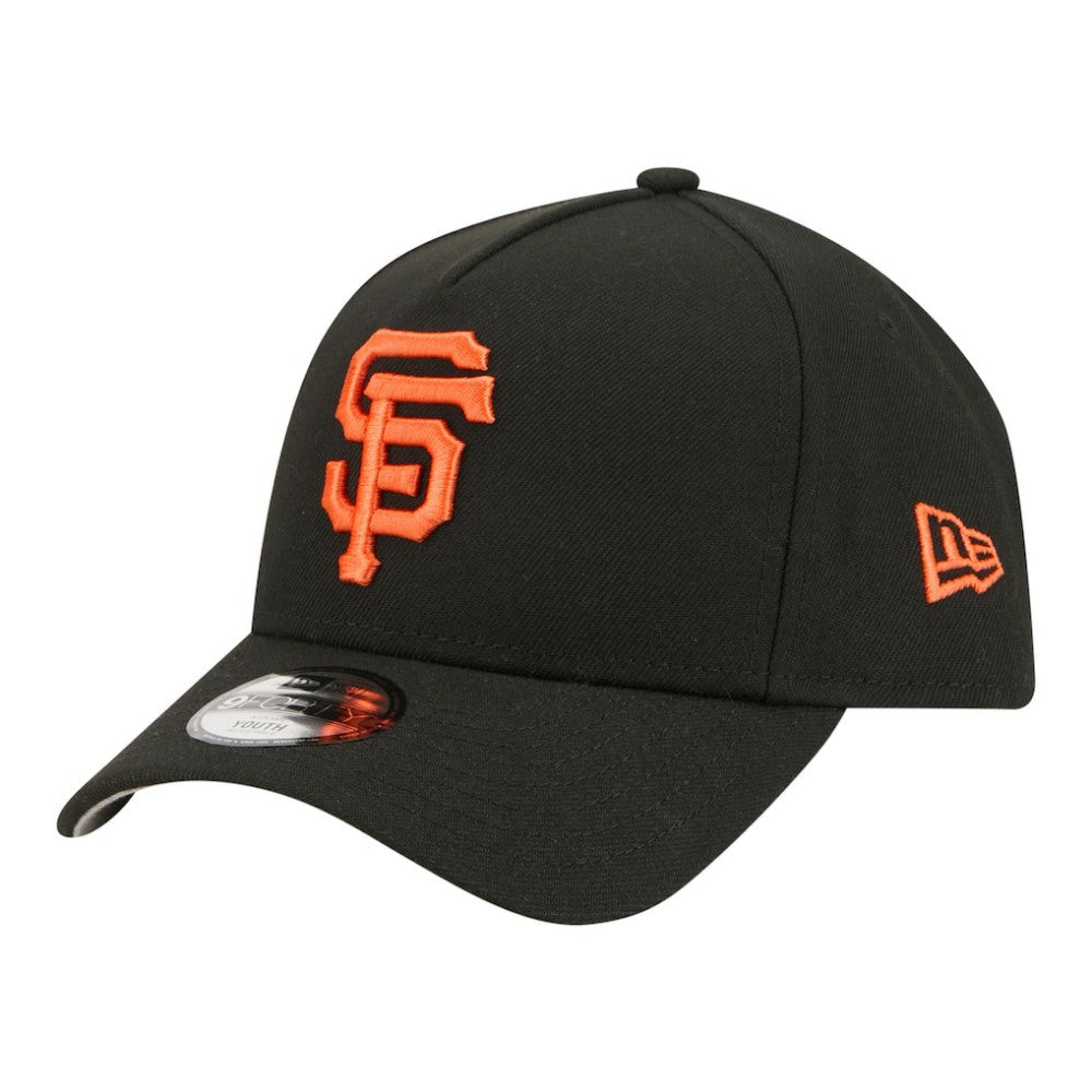 San Francisco Giants New Era Youth 9FORTY A-Frame Adjustable Hat - MLB Hats