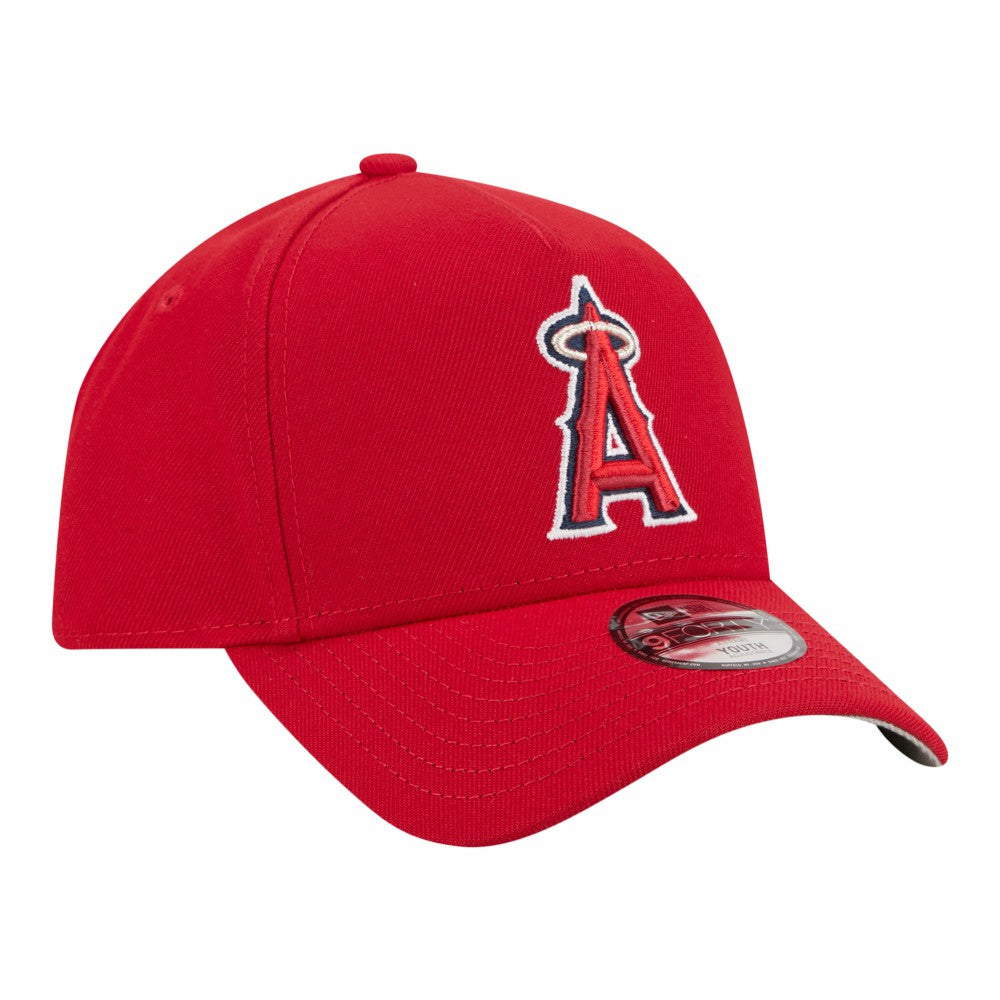 Los Angeles Angels New Era Youth 9FORTY A-Frame Adjustable Hat - MLB Hats