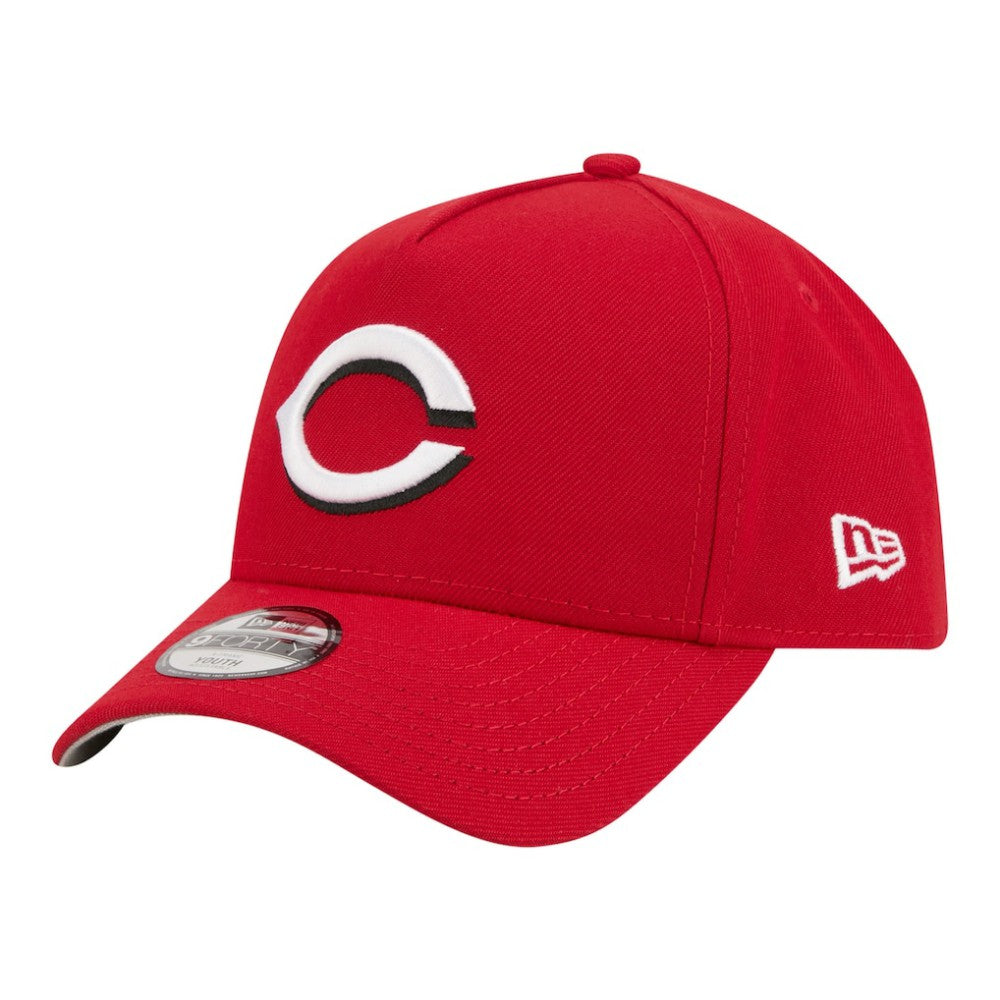 Cincinnati Reds New Era Youth 9FORTY A-Frame Adjustable Hat - MLB Hats