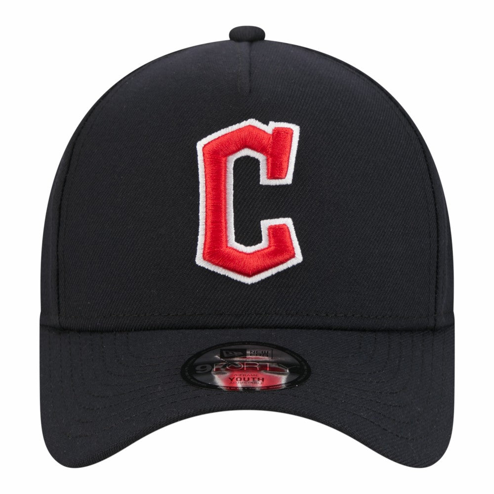 Cleveland Guardians New Era Youth 9FORTY A-Frame Adjustable Hat - MLB Hats