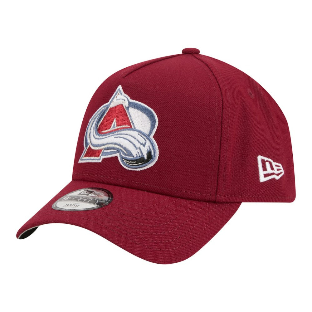 Colorado Avalanche New Era Youth 9FORTY A-Frame Adjustable Hat -  NHL Hats