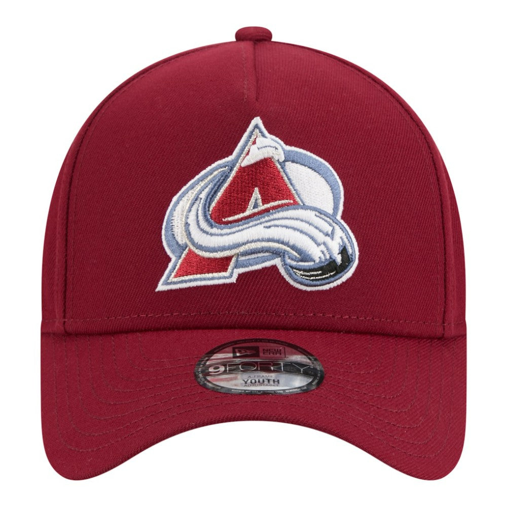 Colorado Avalanche New Era Youth 9FORTY A-Frame Adjustable Hat -  NHL Hats