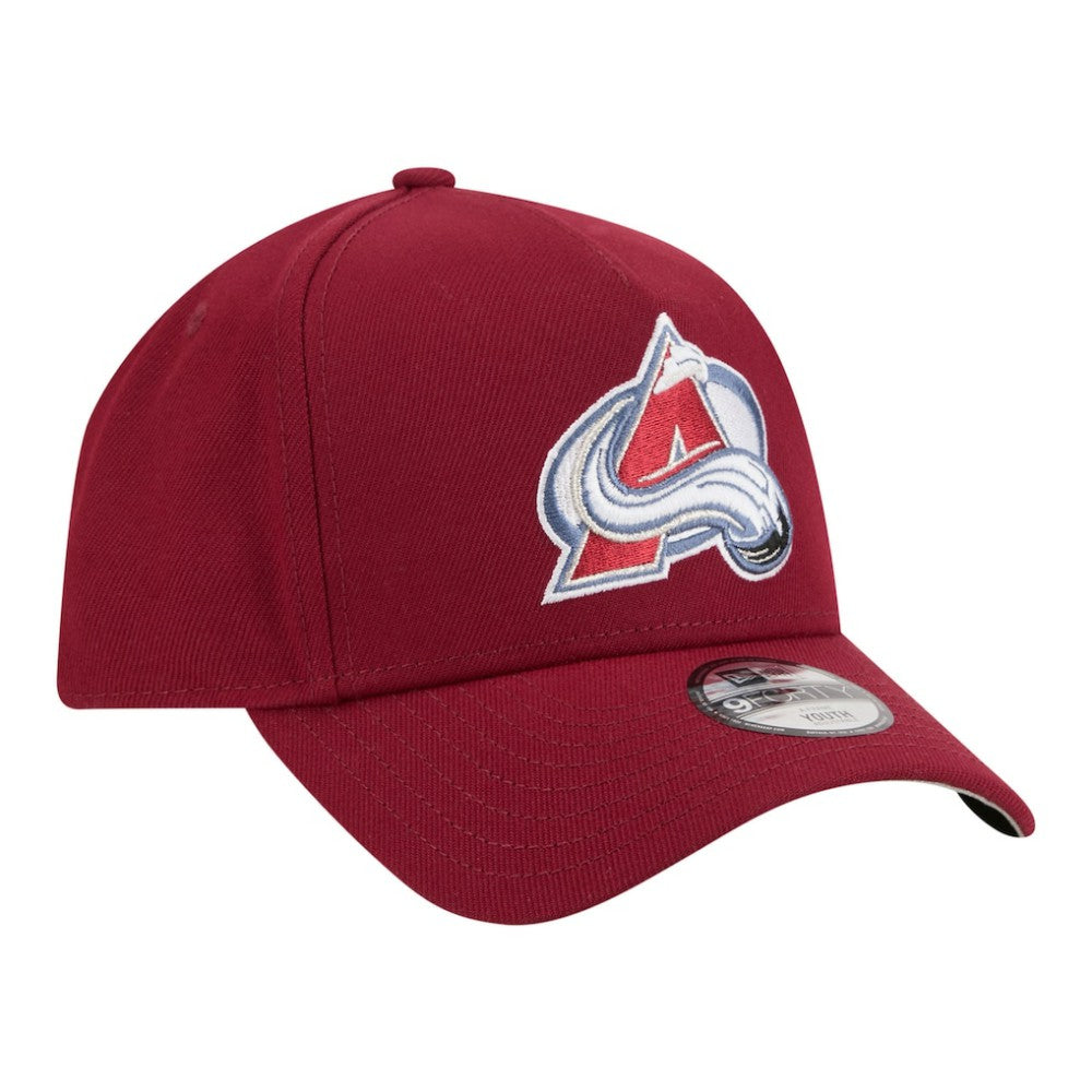 Colorado Avalanche New Era Youth 9FORTY A-Frame Adjustable Hat -  NHL Hats