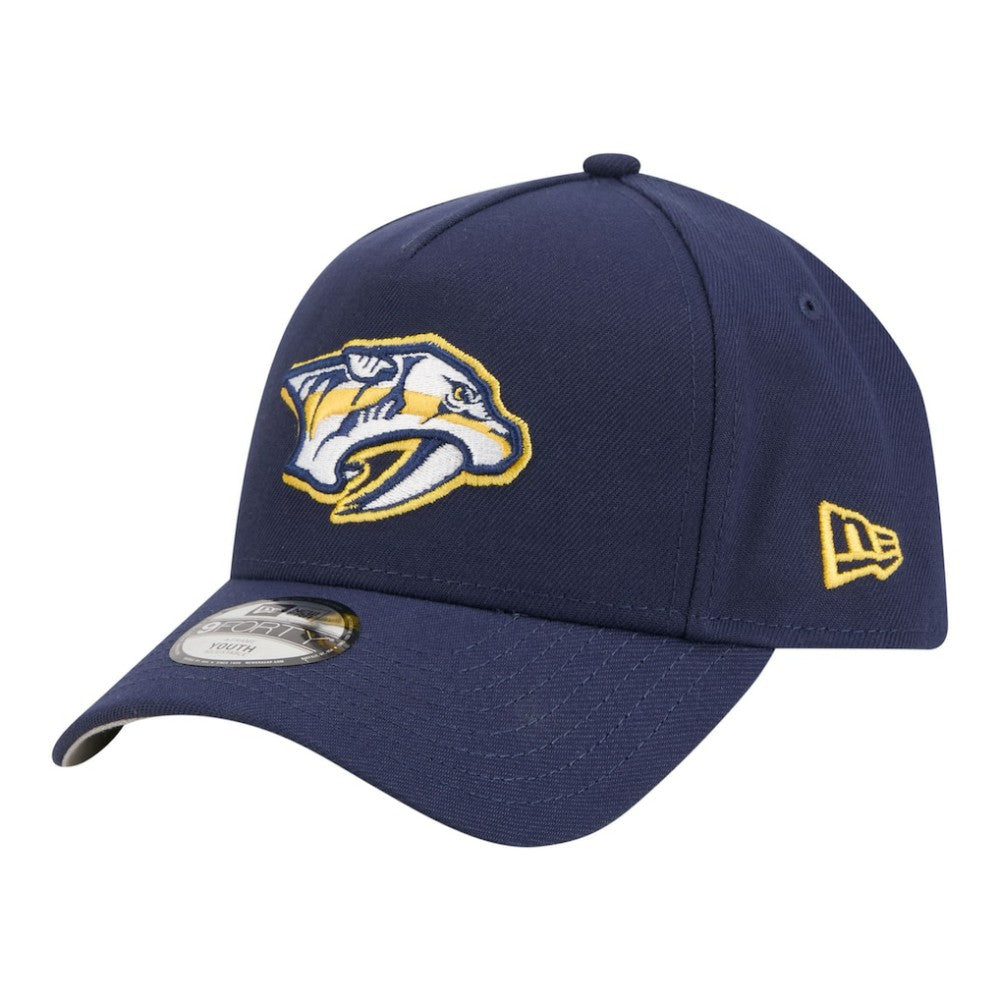 Nashville Predators New Era Youth 9FORTY A-Frame Adjustable Hat -  NHL Hats