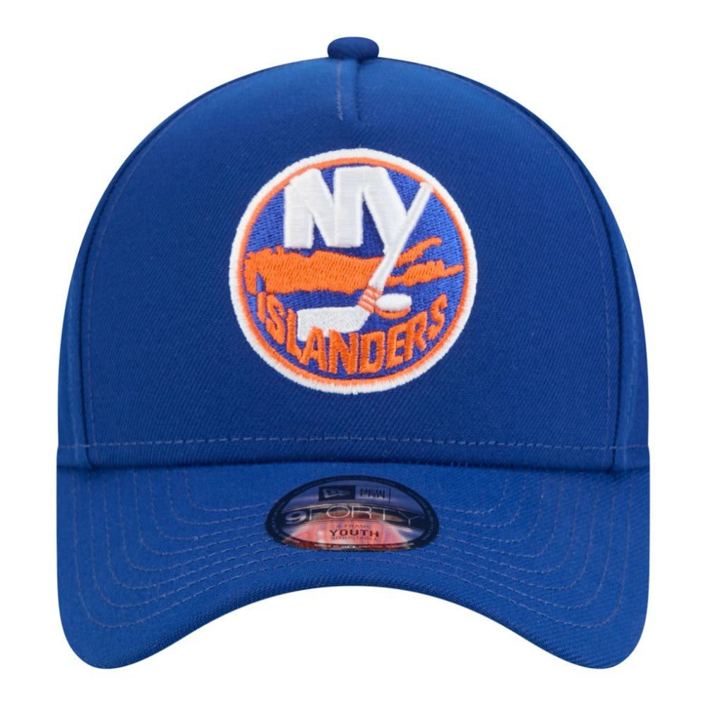 New York Islanders New Era Youth 9FORTY A-Frame Adjustable Hat -  NHL Hats