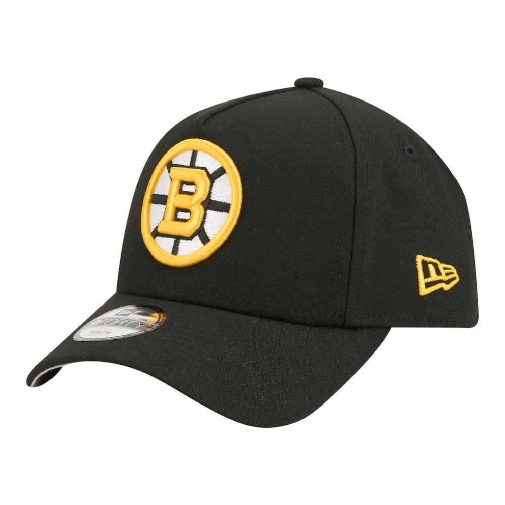 Boston Bruins New Era Youth 9FORTY A-Frame Adjustable Hat -  NHL Hats