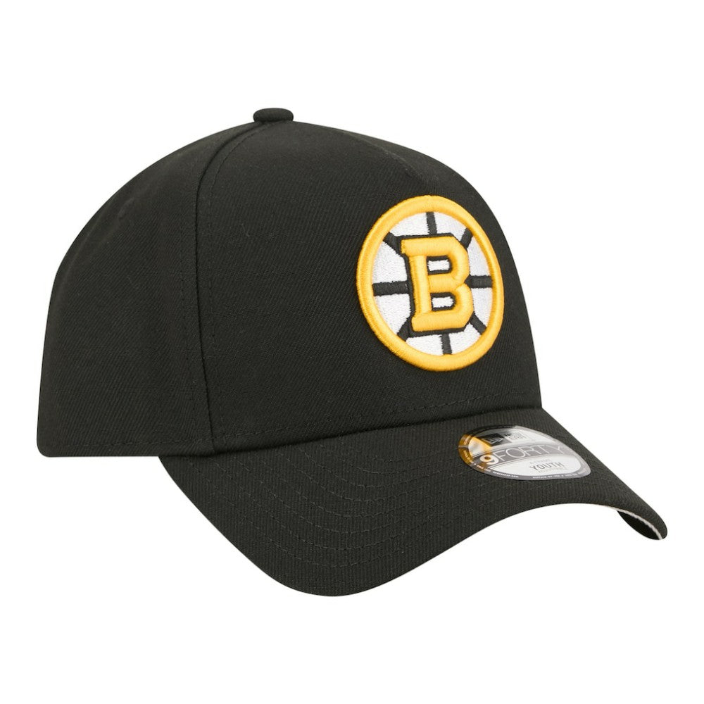 Boston Bruins New Era Youth 9FORTY A-Frame Adjustable Hat -  NHL Hats