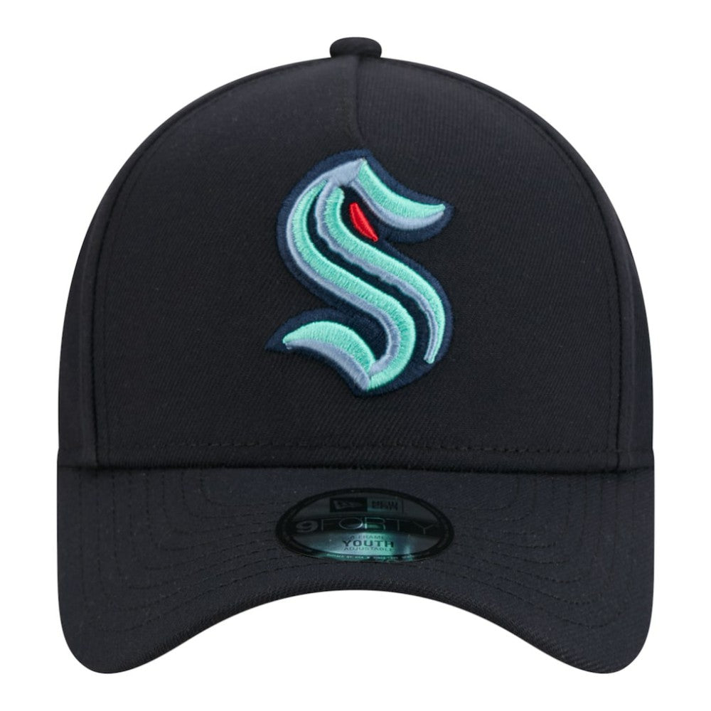 Seattle Kraken New Era Youth 9FORTY A-Frame Adjustable Hat -  NHL Hats