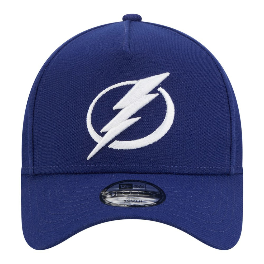 Tampa Bay Lightning New Era Youth 9FORTY A-Frame Adjustable Hat -  NHL Hats