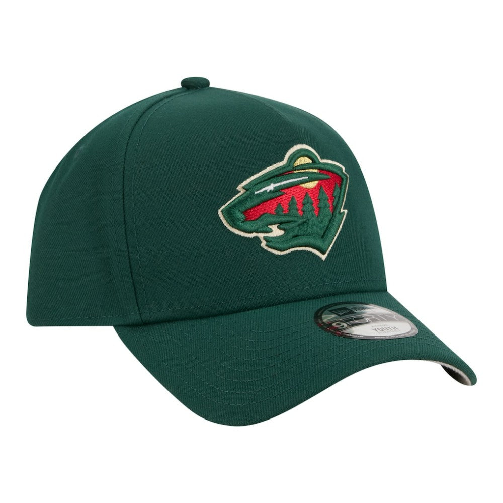 Minnesota Wild New Era Youth 9FORTY A-Frame Adjustable Hat -  NHL Hats