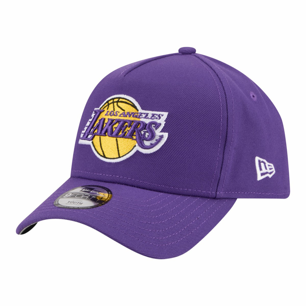 Purple Los Angeles Lakers Youth 9FORTY A-Frame Adjustable Hat | NBA