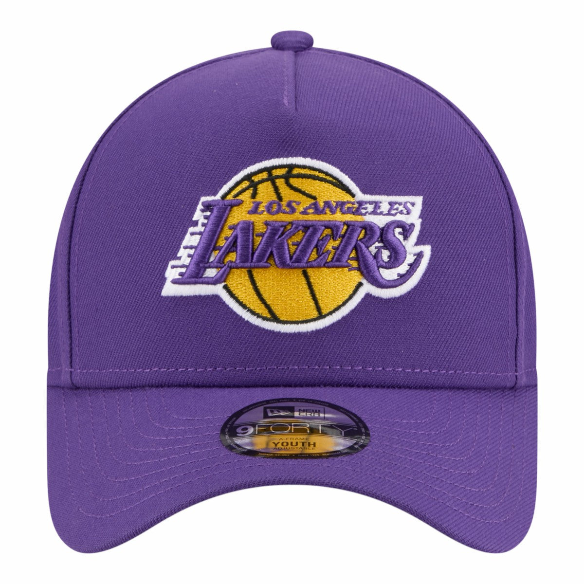 Purple Los Angeles Lakers Youth 9FORTY A-Frame Adjustable Hat | NBA