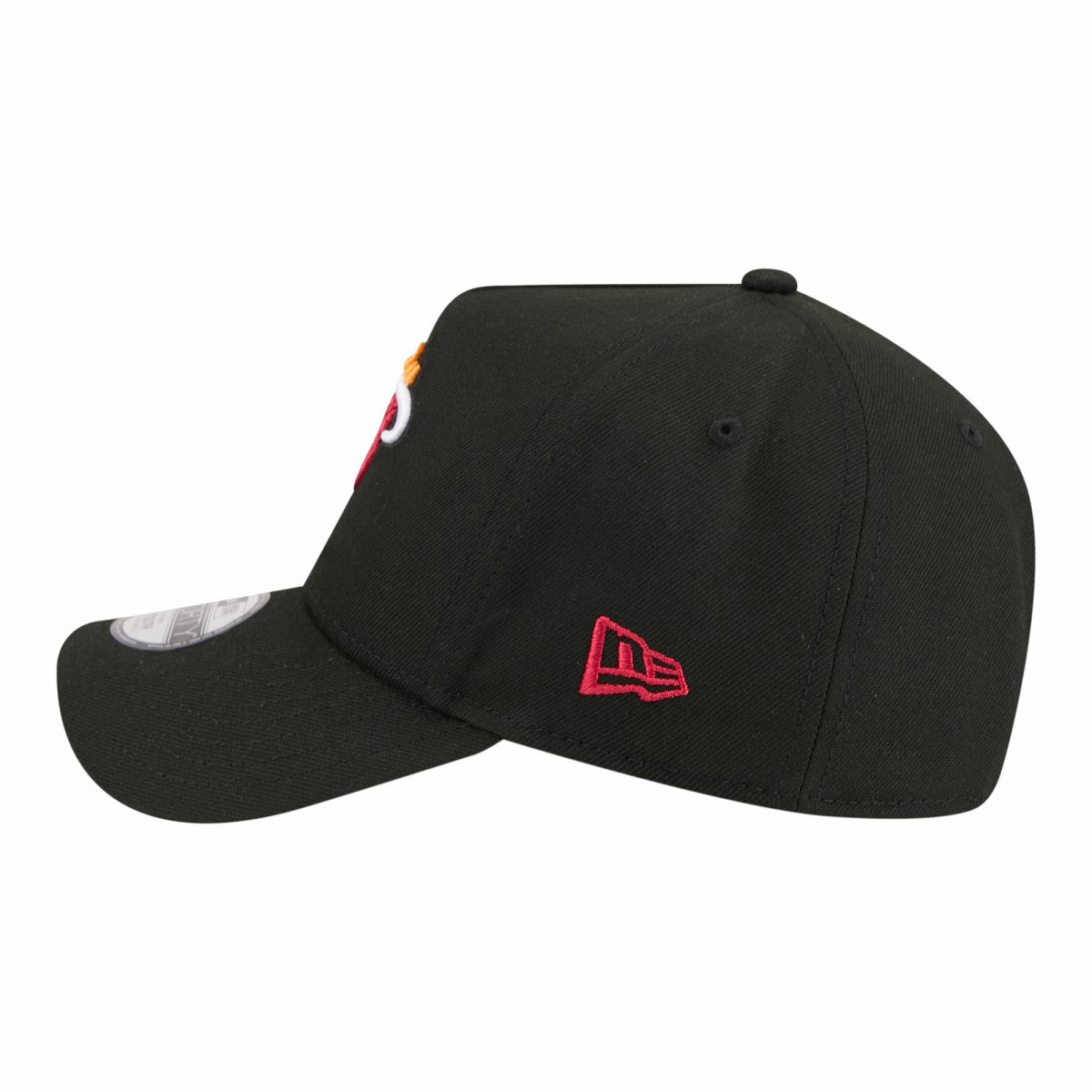 Black Miami Heat Youth 9FORTY A-Frame Adjustable Hat | NBA