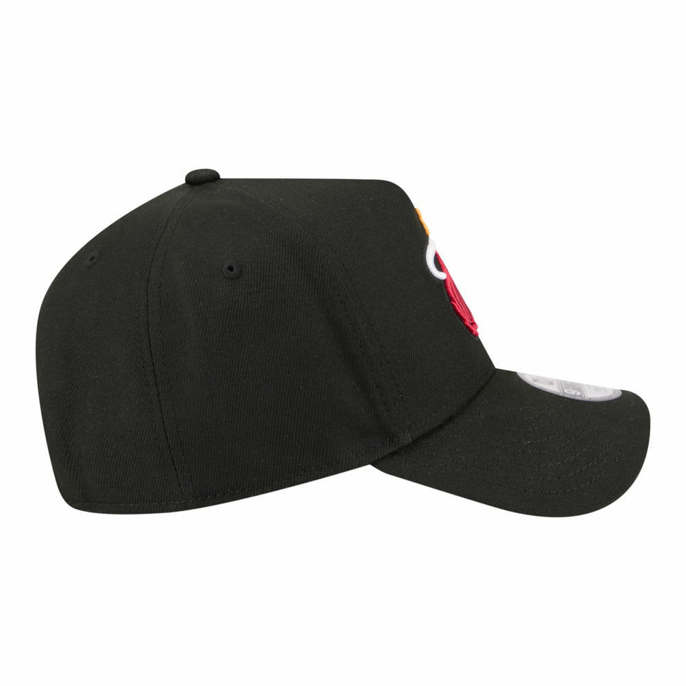 Black Miami Heat Youth 9FORTY A-Frame Adjustable Hat | NBA