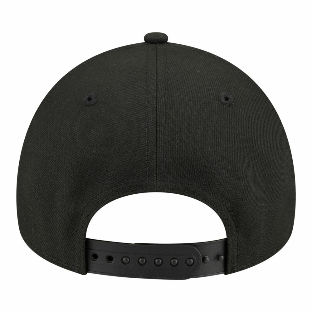 Black San Antonio Spurs Youth 9FORTY A-Frame Adjustable Hat | NBA