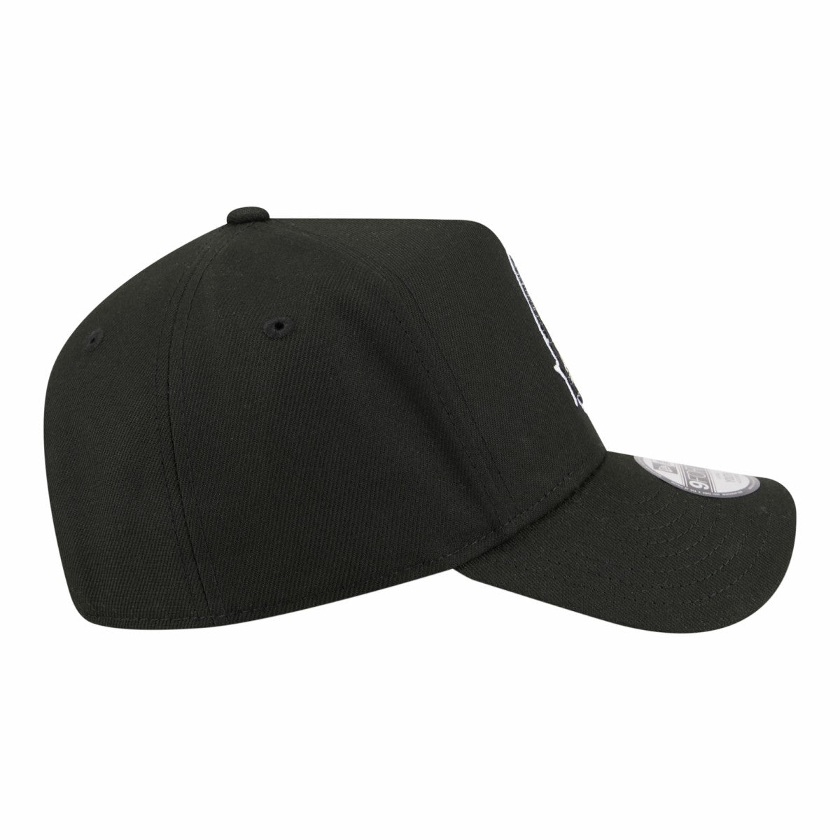 Black San Antonio Spurs Youth 9FORTY A-Frame Adjustable Hat | NBA