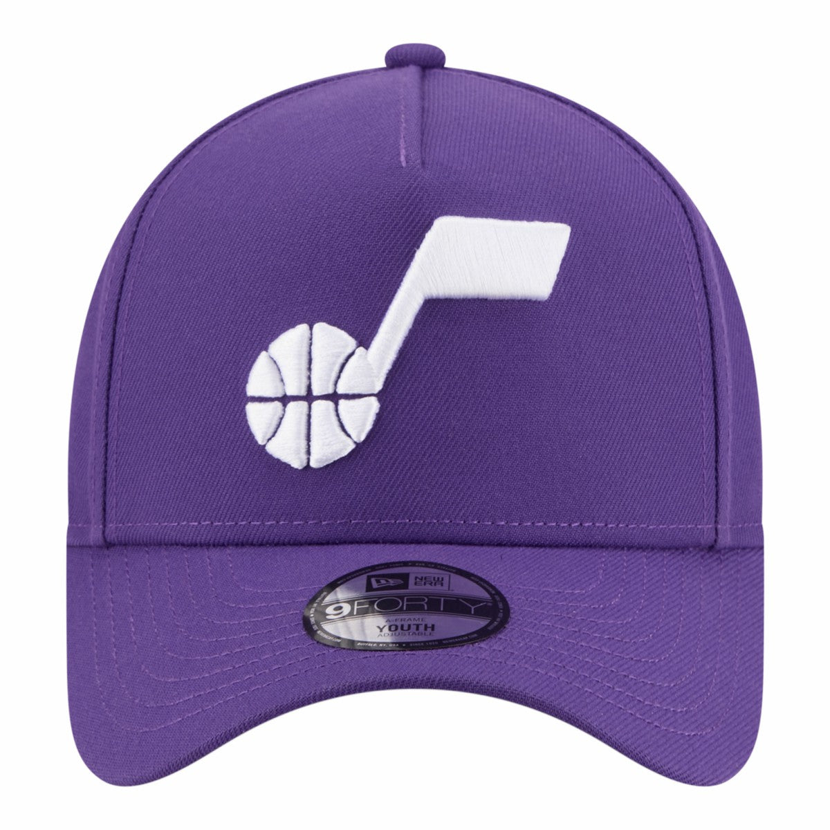 Purple Utah Jazz Youth 9FORTY A-Frame Adjustable Hat | NBA