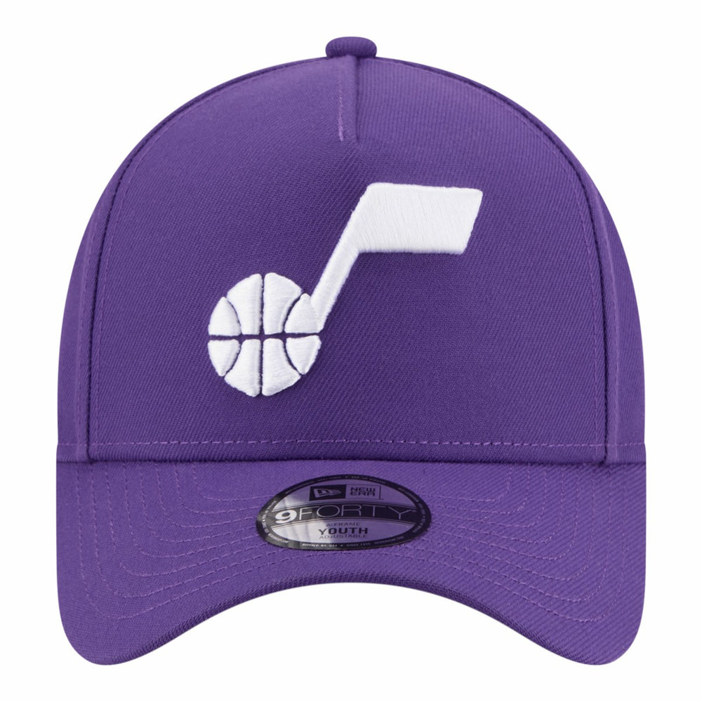 Purple Utah Jazz Youth 9FORTY A-Frame Adjustable Hat | NBA