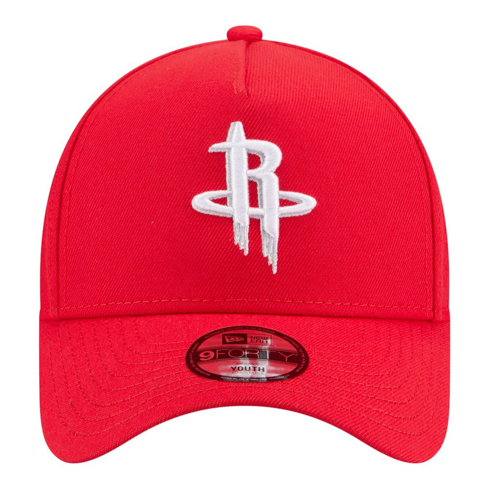 Red Houston Rockets Youth 9FORTY A-Frame Adjustable Hat sale | NBA