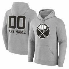 Buffalo Sabres Big & Tall Personalized Name & Number Monochrome Pullover Hoodie -  NHL Hoodies
