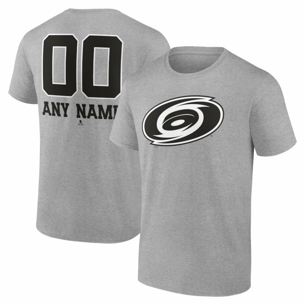 Carolina Hurricanes Big & Tall Personalized Name & Number Monochrome T-Shirt -  NHL T-shirts
