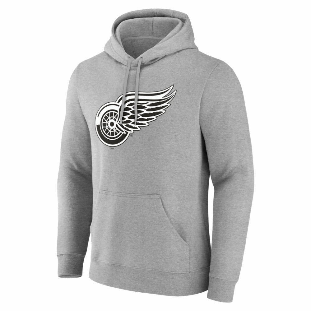 Detroit Red Wings Big & Tall Personalized Name & Number Monochrome Pullover Hoodie -  NHL Hoodies
