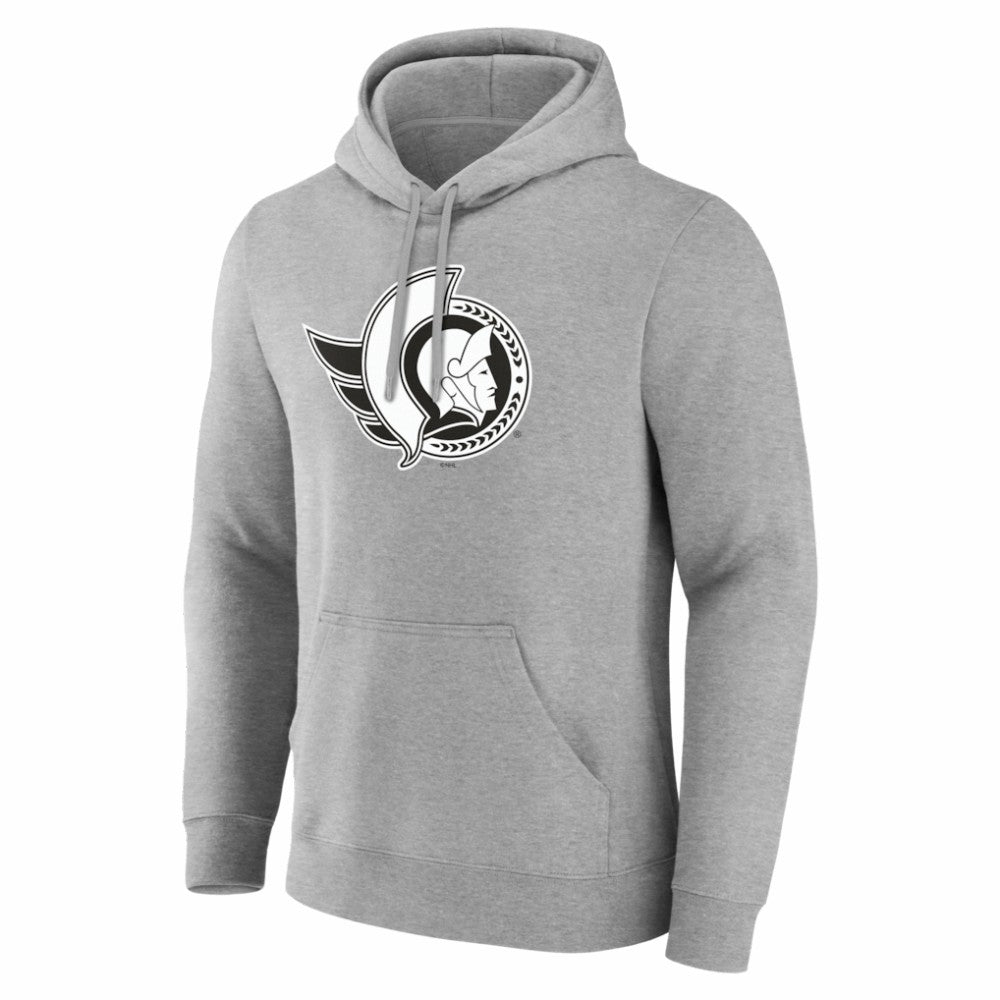 Ottawa Senators Big & Tall Personalized Name & Number Monochrome Pullover Hoodie -  NHL Hoodies