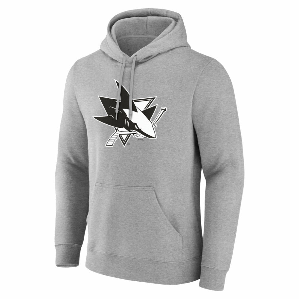 San Jose Sharks Big & Tall Personalized Name & Number Monochrome Pullover Hoodie -  NHL Hoodies