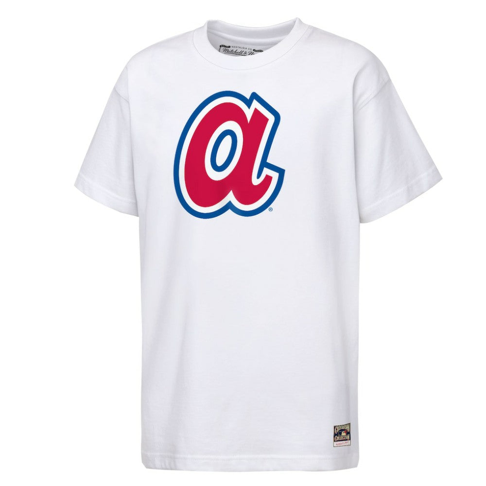 Atlanta Braves Mitchell & Ness Cooperstown Concession T-Shirt - MLB T-shirts