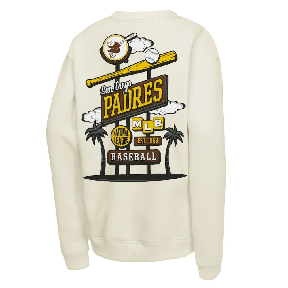 San Diego Padres Mitchell & Ness Youth Retro Billboard Sweatshirt - MLB Sweatshirts