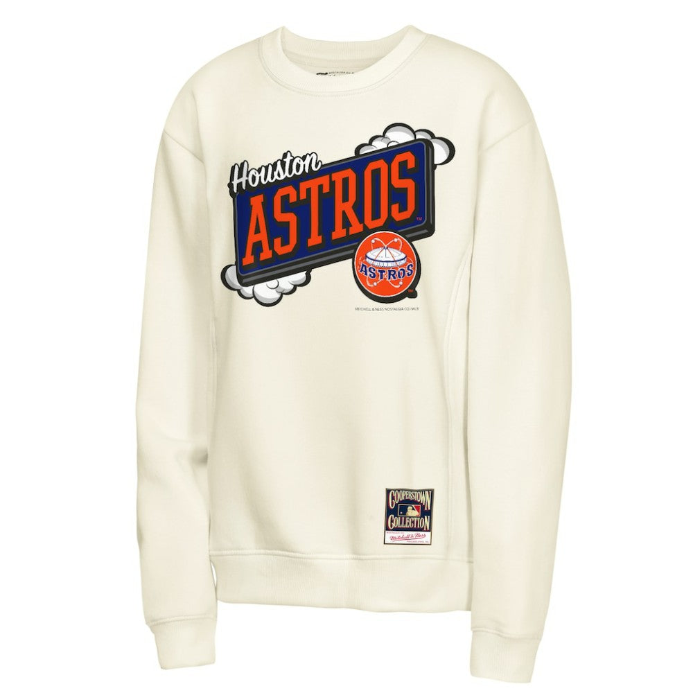Houston Astros Mitchell & Ness Youth Retro Billboard Sweatshirt - MLB Sweatshirts