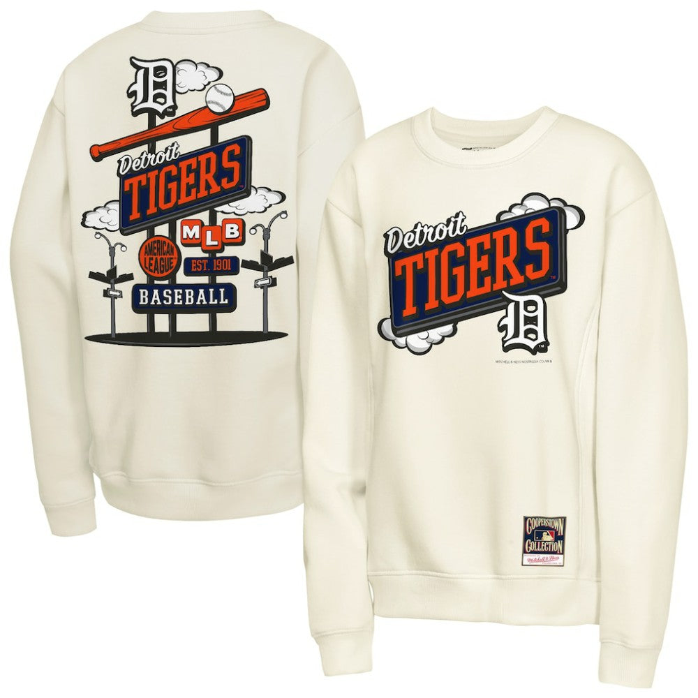 Detroit Tigers Mitchell & Ness Youth Retro Billboard Sweatshirt - MLB Sweatshirts