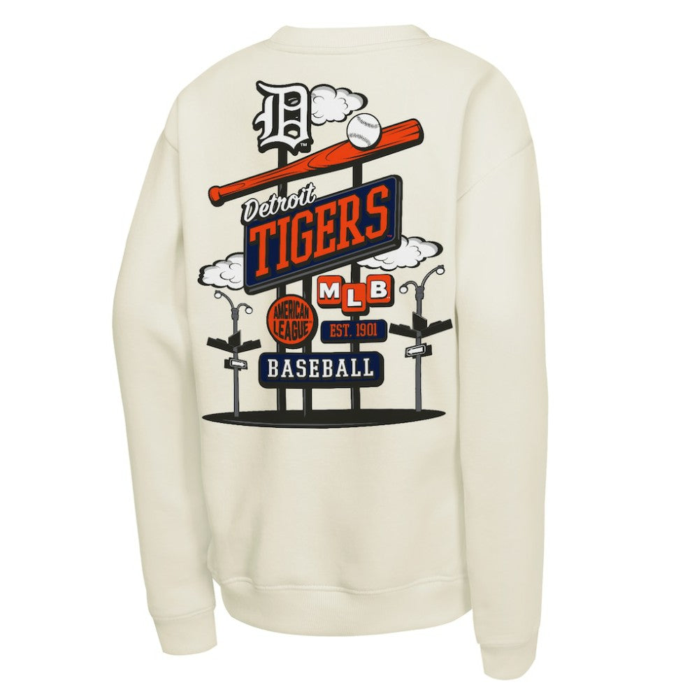 Detroit Tigers Mitchell & Ness Youth Retro Billboard Sweatshirt - MLB Sweatshirts
