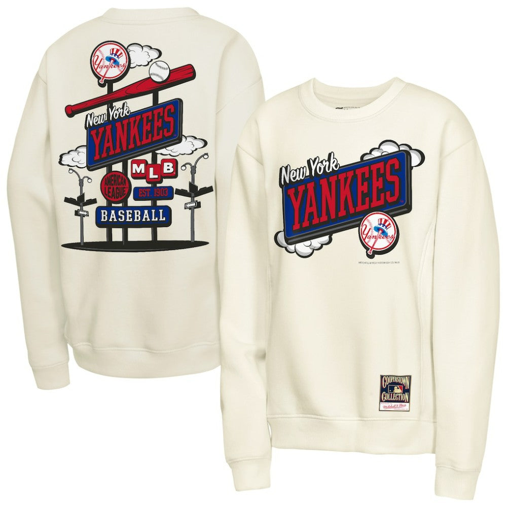 New York Yankees Mitchell & Ness Youth Retro Billboard Sweatshirt - MLB Sweatshirts