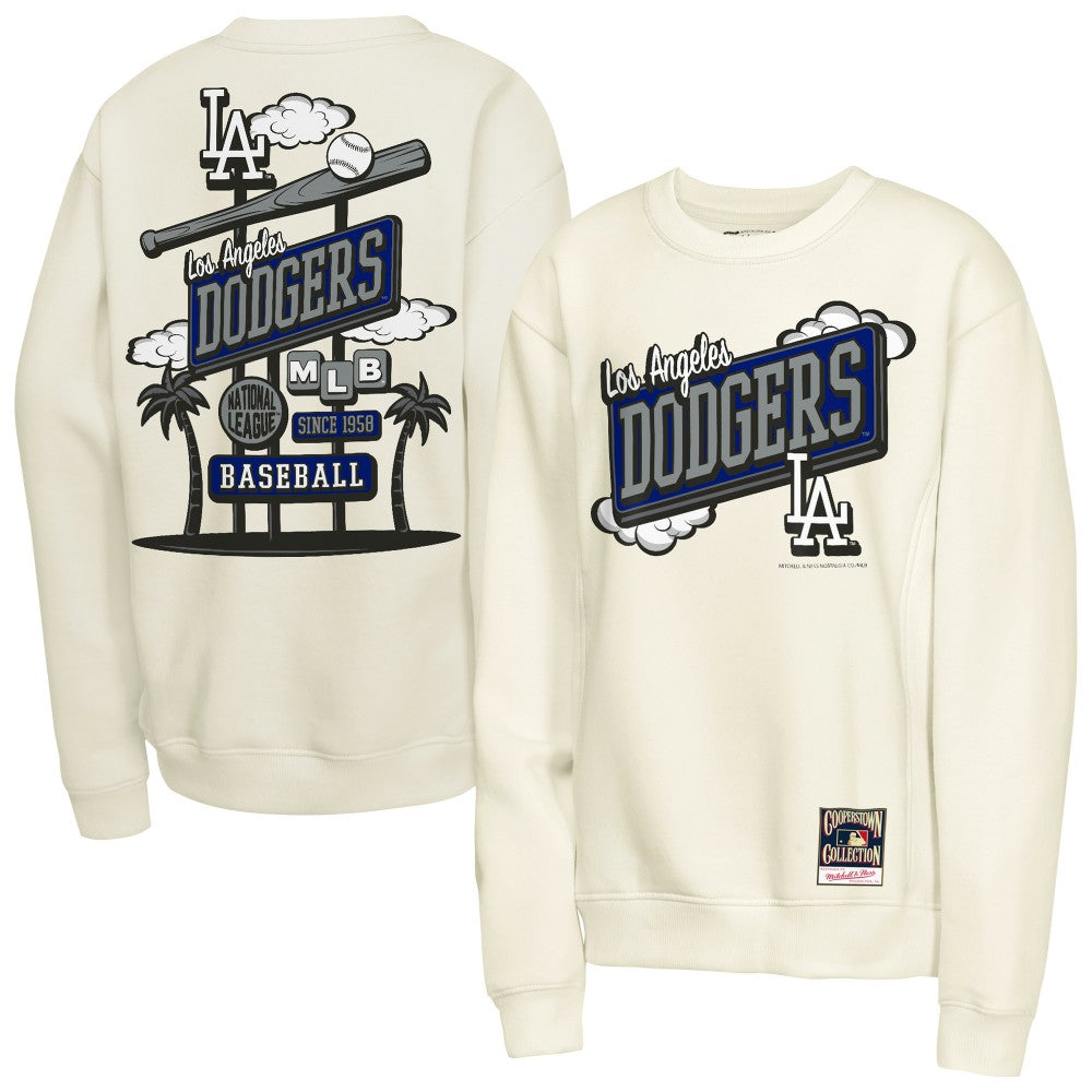 Los Angeles Dodgers Mitchell & Ness Youth Retro Billboard Sweatshirt - MLB Sweatshirts