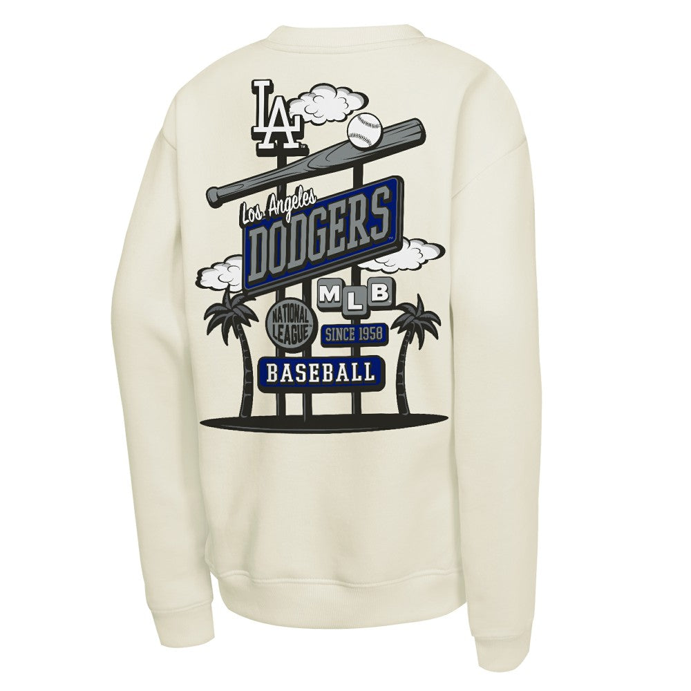 Los Angeles Dodgers Mitchell & Ness Youth Retro Billboard Sweatshirt - MLB Sweatshirts