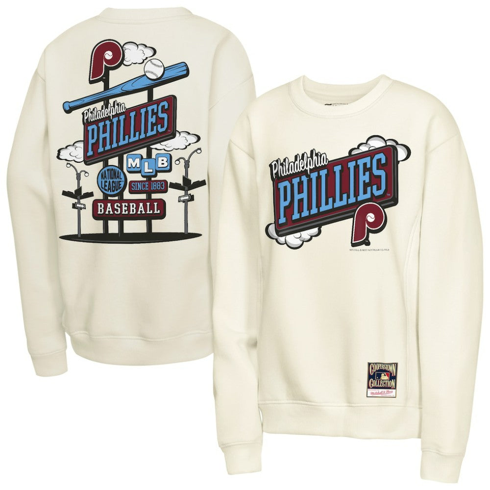 Philadelphia Phillies Mitchell & Ness Youth Retro Billboard Sweatshirt - MLB Sweatshirts