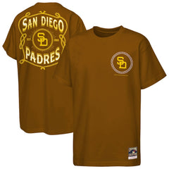 San Diego Padres Mitchell & Ness Youth Cooperstown Rodeo Rope T-Shirt - MLB T-shirts