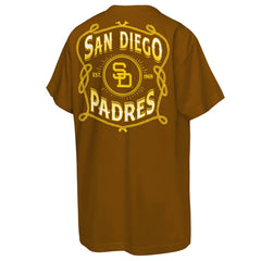 San Diego Padres Mitchell & Ness Youth Cooperstown Rodeo Rope T-Shirt - MLB T-shirts