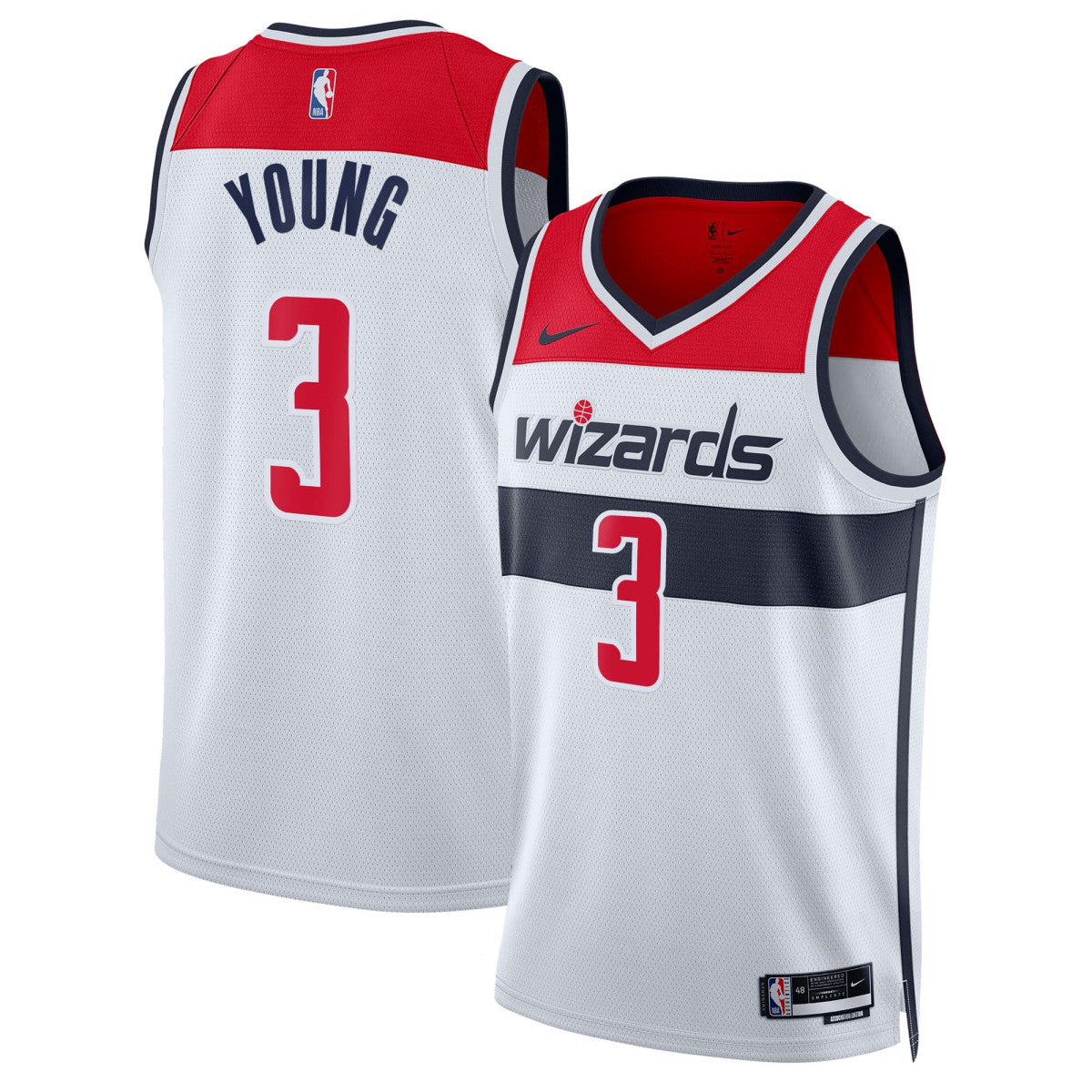 White Trae Young Washington Wizards Unisex Swingman Jersey | NBA