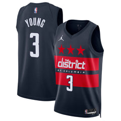 Navy Trae Young Washington Wizards Jordan Brand Unisex Swingman Jersey | NBA