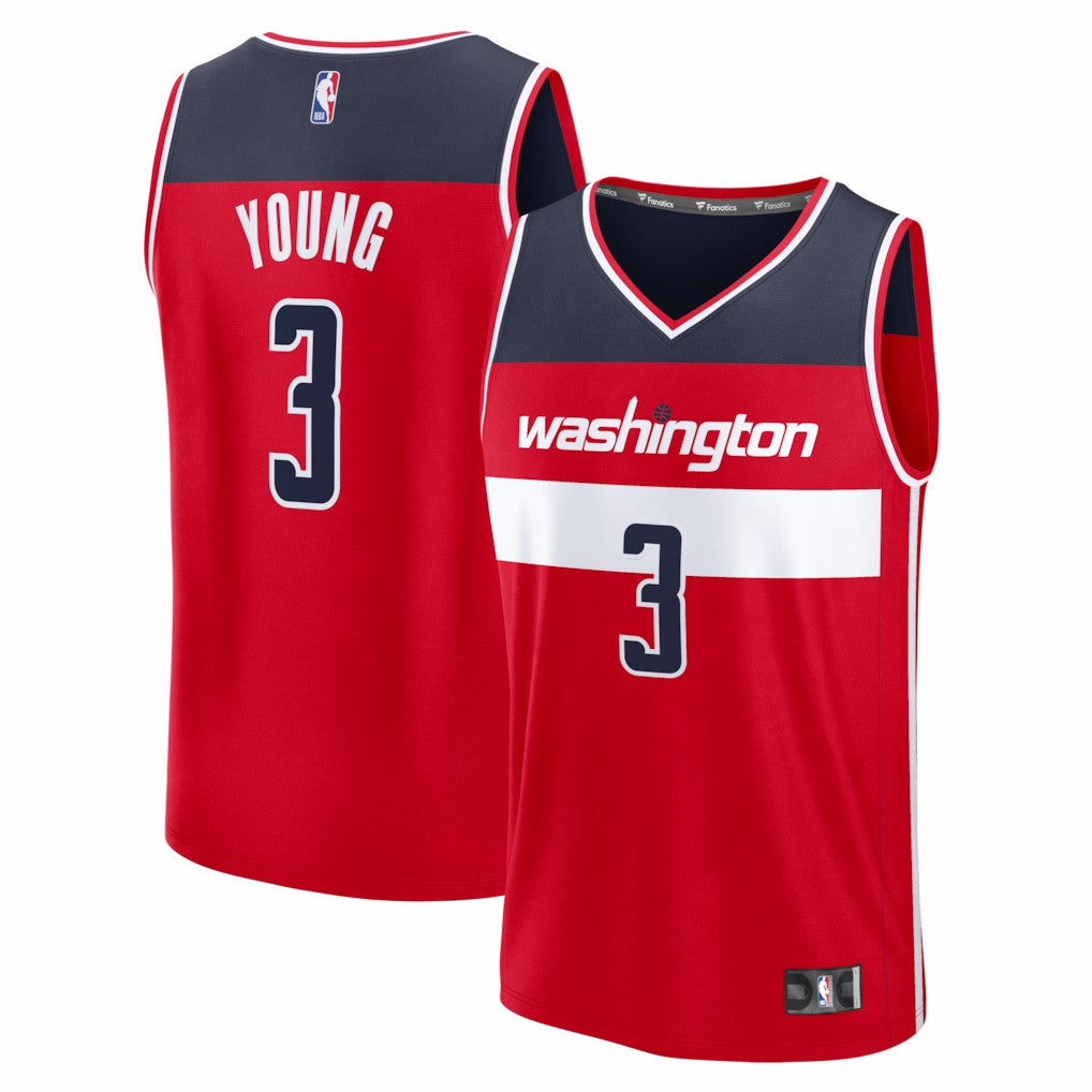 Red Trae Young Washington Wizards Fast Break Jersey | NBA