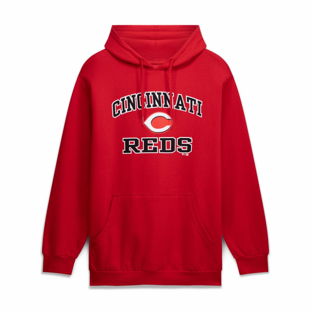 Cincinnati Reds Fanatics Big & Tall Heart & Soul Hoodie - MLB Hoodies