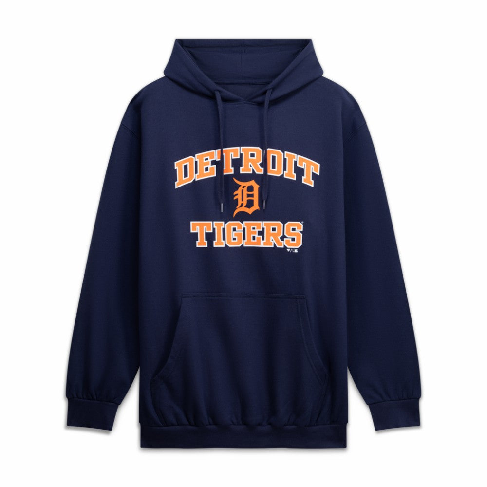 Detroit Tigers Fanatics Big & Tall Heart & Soul Hoodie - MLB Hoodies