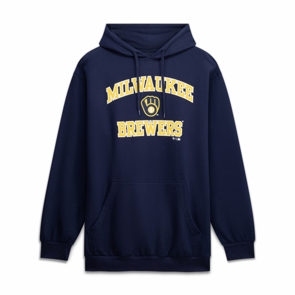 Milwaukee Brewers Fanatics Big & Tall Heart & Soul Hoodie - MLB Hoodies