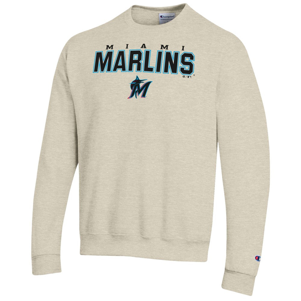 Miami Marlins Champion Eco Powerblend Sweatshirt - MLB Sweatshirts